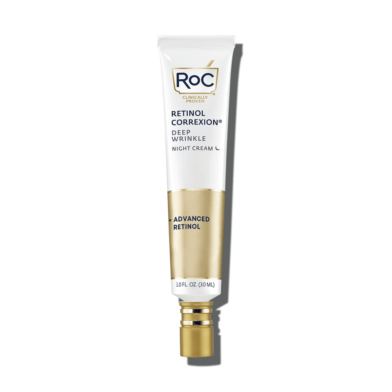 Roc Retinol Correxion Reduces Lines & Deep Wrinkles Night Cream, 1oz - Khayest