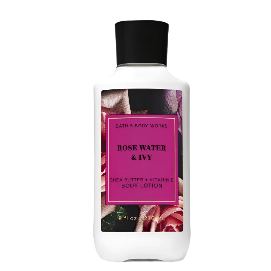 Rose Water & Ivy Fragrance Body Lotion by Bath and Body Works 236ml - Khayest