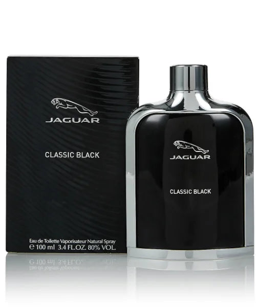 Jaguar Classic Black EDT Perfume for Men 100ml - Khayest