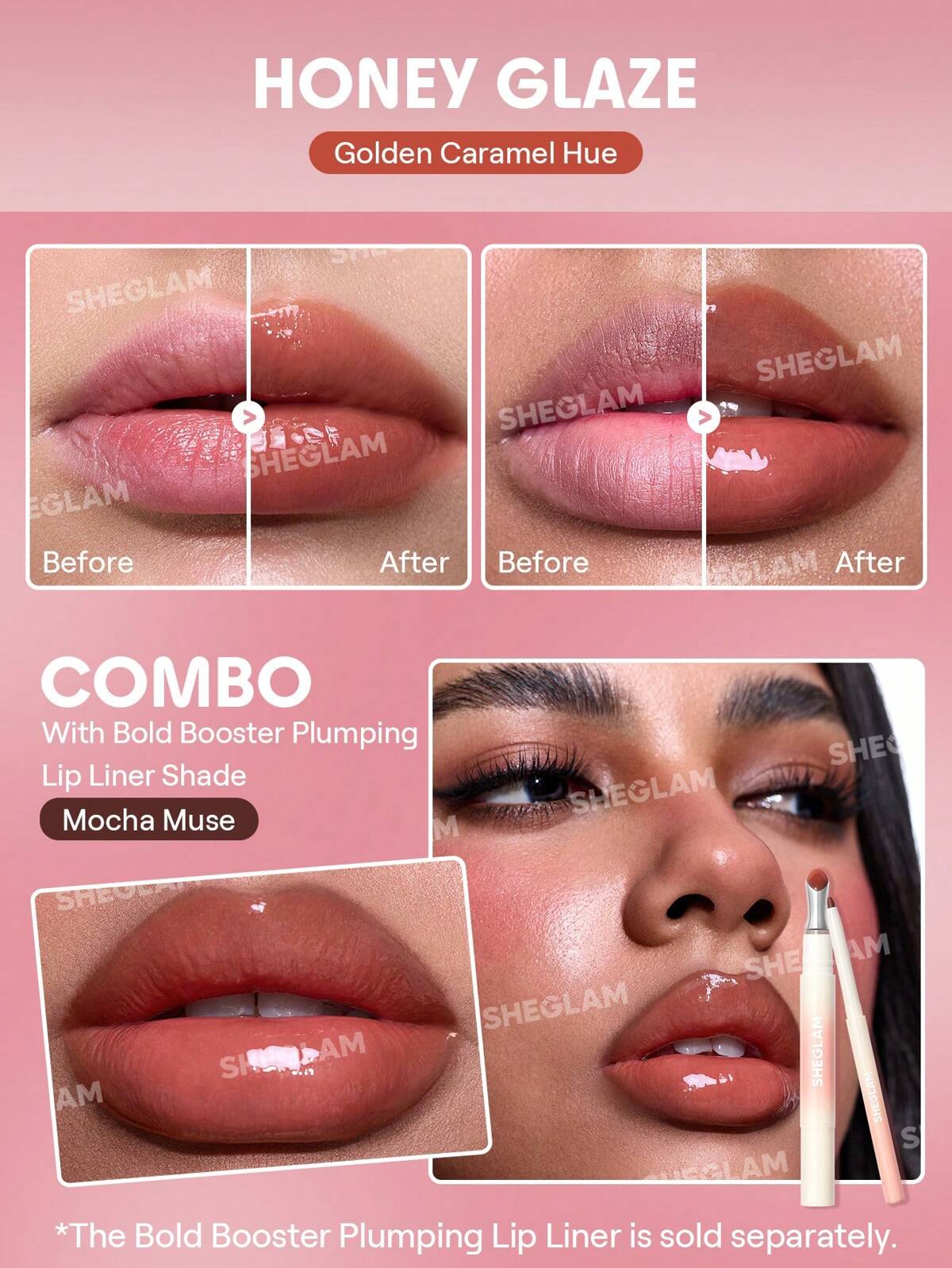 Sheglam Bold Booster Lip Plumper - Khayest