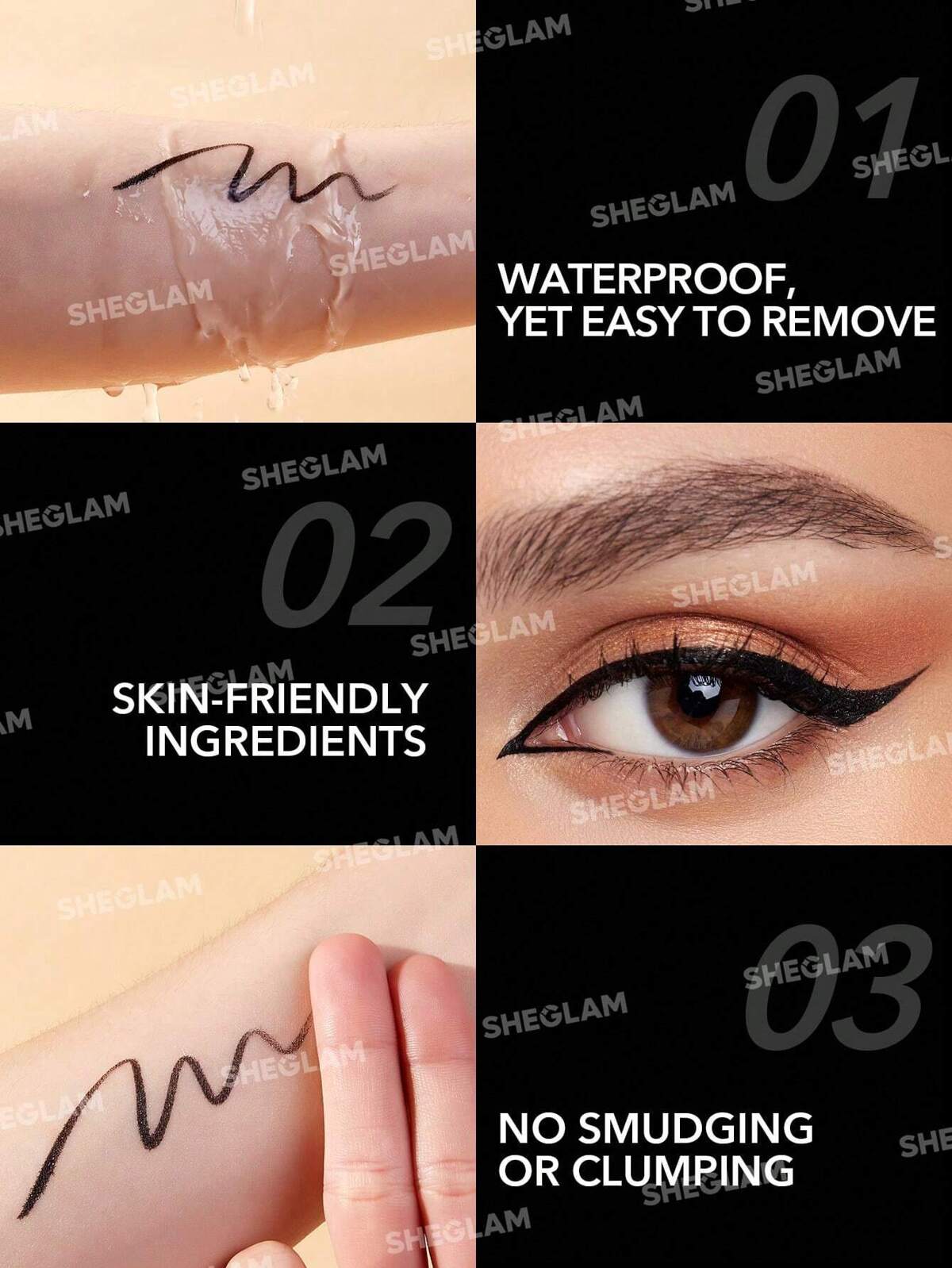 Sheglam Eye Affinity Waterproof Eyeliner - Khayest