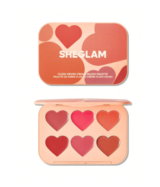 Sheglam Flush Crush Cream Blush Eye Palette - Khayest