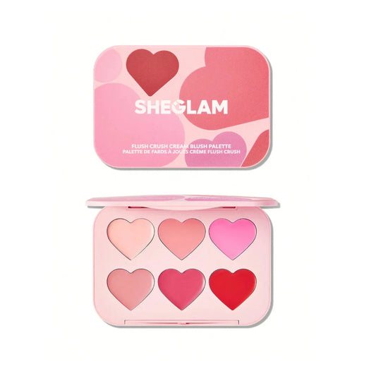 Sheglam Flush Crush Cream Blush Eye Palette - Khayest