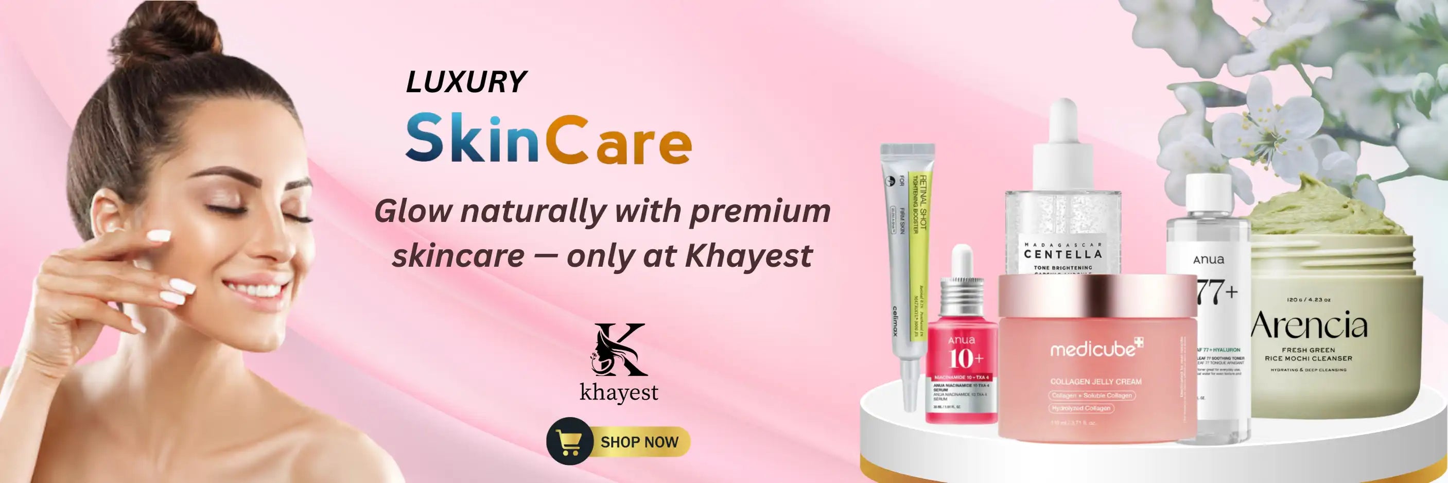Luxury Skincare products in pakistan