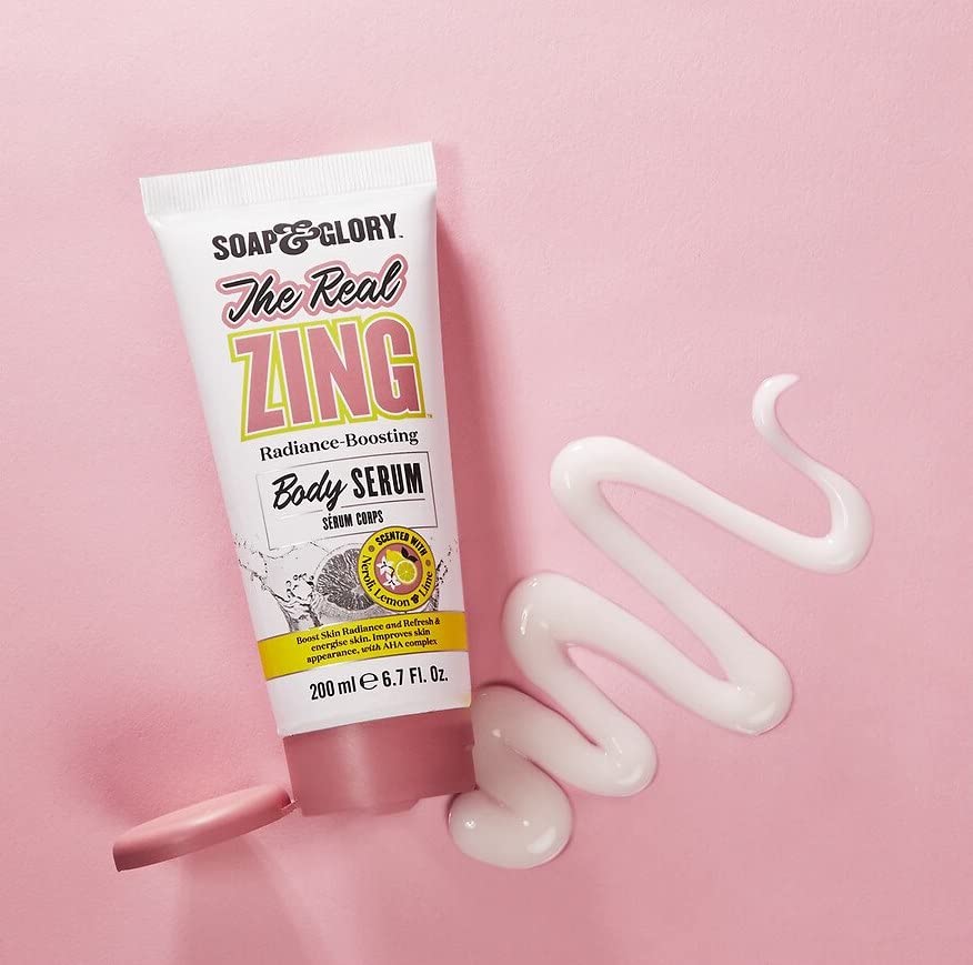 Soap and Glory The Real Zing Body Serum 200ml - Khayest