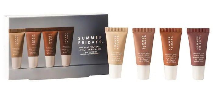 Summer Fridays The Mini Neutrals Lip Butter Balm Set - Khayest