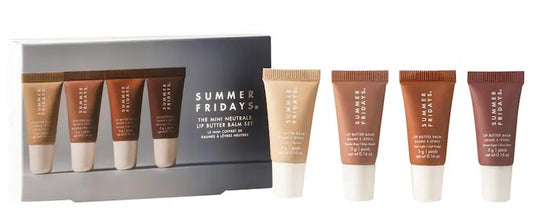 Summer Fridays The Mini Neutrals Lip Butter Balm Set - Khayest