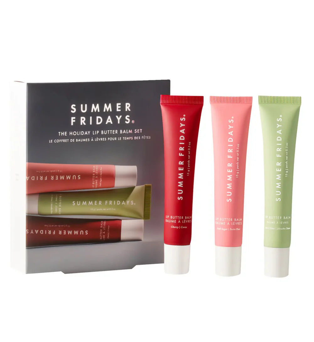 Summer Fridays The Holiday Lip Butter Balm Set - Khayest