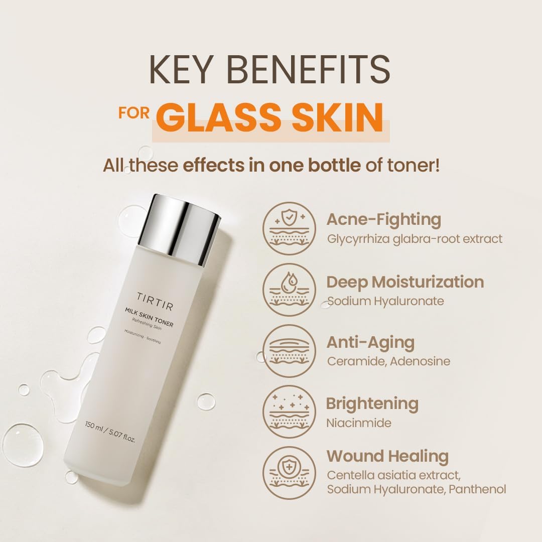 TIRTIR Milk Skin Toner 150ml - Khayest