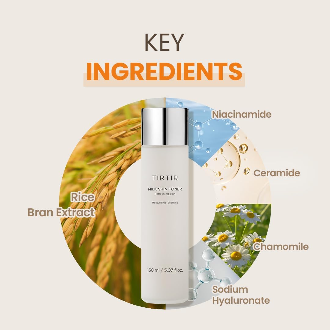 TIRTIR Milk Skin Toner 150ml - Khayest