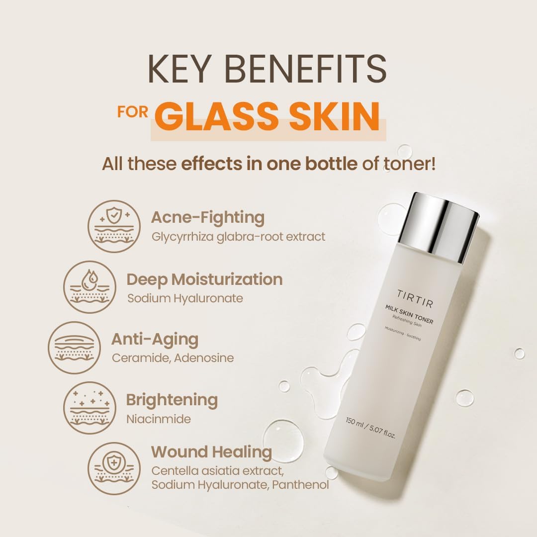 TIRTIR Milk Skin Toner 150ml - Khayest