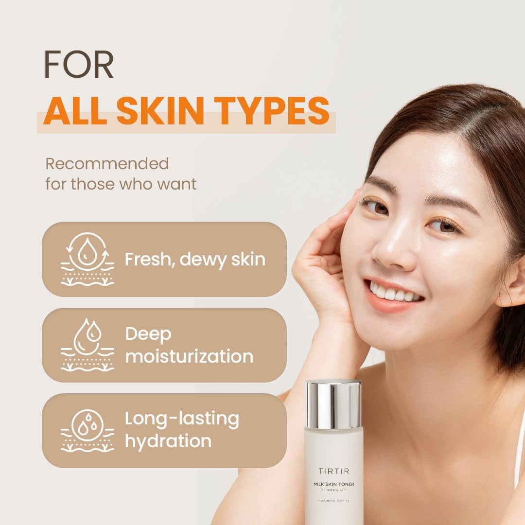 TIRTIR Milk Skin Toner 150ml - Khayest