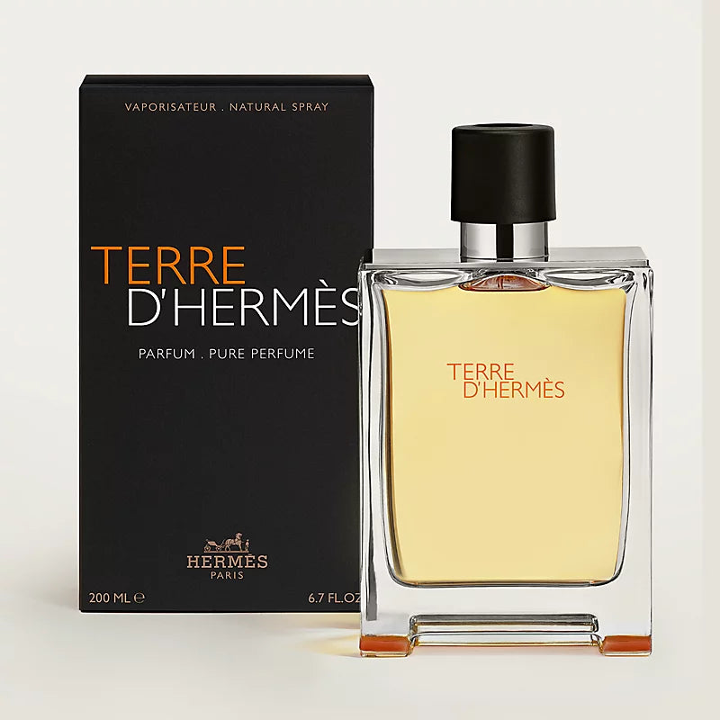 Terre D' Hermes By Hermes Perfume for Men "Pure Parfum" - Parfume - 200ml - Khayest