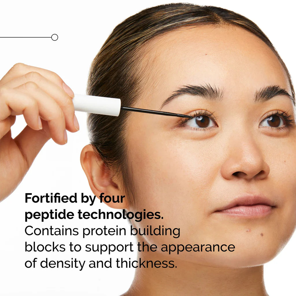 The Ordinary Multi Peptide Lash and Brow Serum 5ml applying on lash