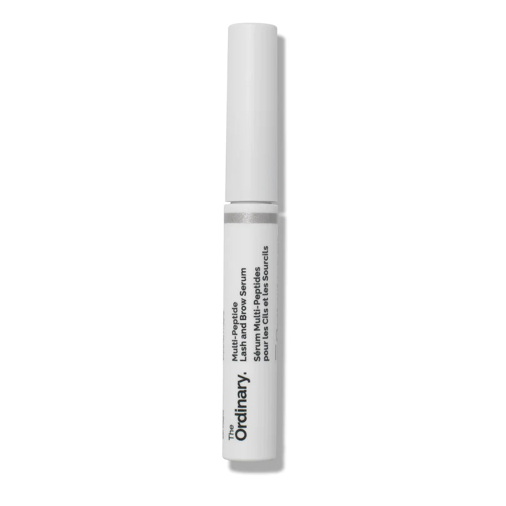 The Ordinary Multi Peptide Lash and Brow Serum 5ml bottle on white background