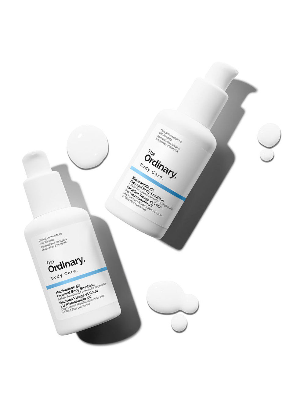 The Ordinary Niacinamide 5% Face and Body Emulsion 100ml bottles