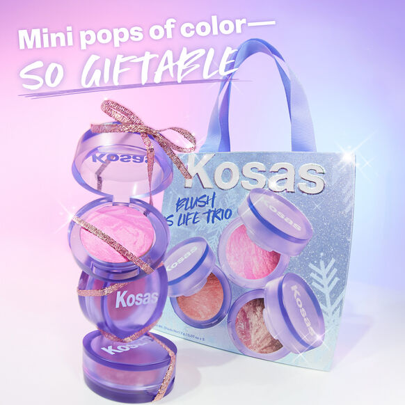 KOSAS Blush is Life Trio Blush On set - Khayest