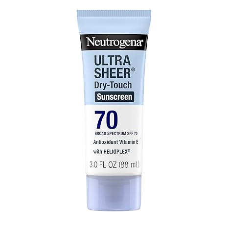 Neutrogena Ultra Sheer Dry Touch SPF 70 Suncreen 88Ml - Khayest
