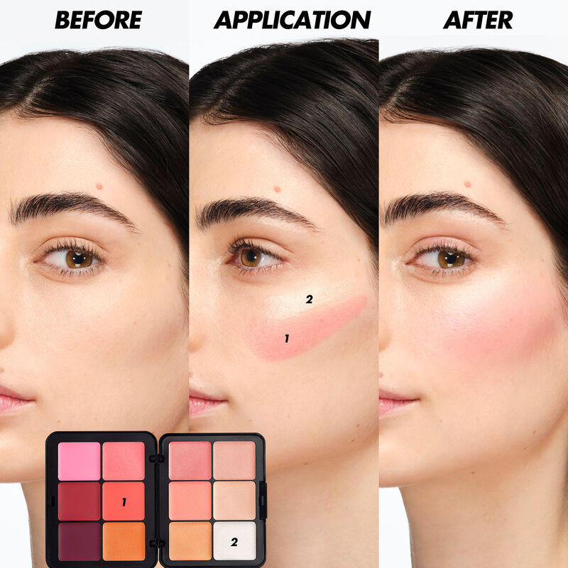 MAKEUP FOREVER HD Skin Blush and Glow Face Palette - Khayest