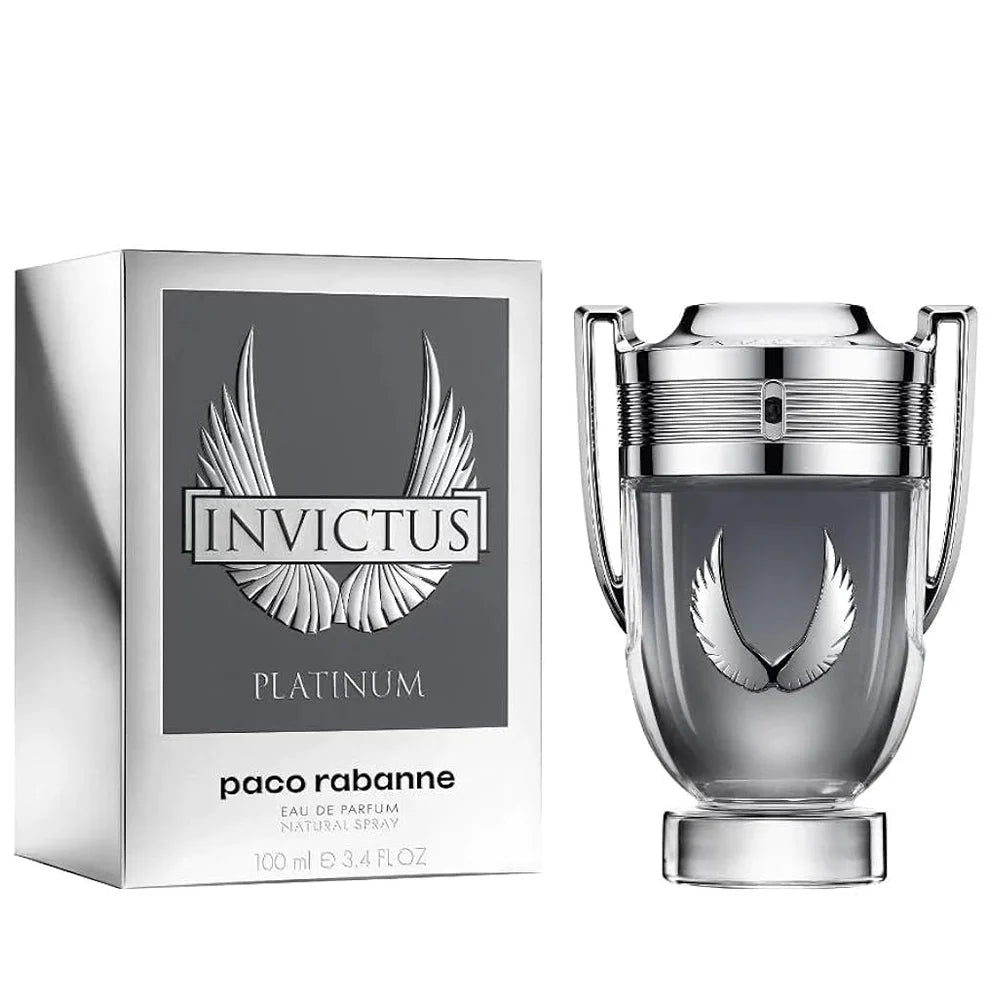 Paco Rabanne Invictus Platinum EDT Perfume For Men 100ml - Khayest