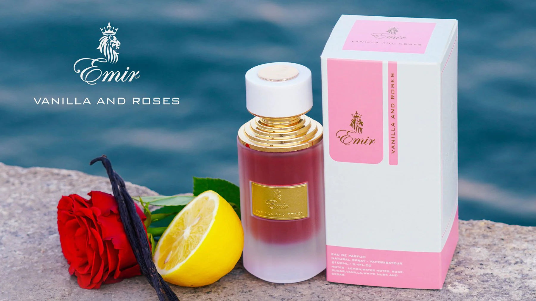 Emir Vanilla And Rose EDP Perfume For Woman 75Ml - Khayest