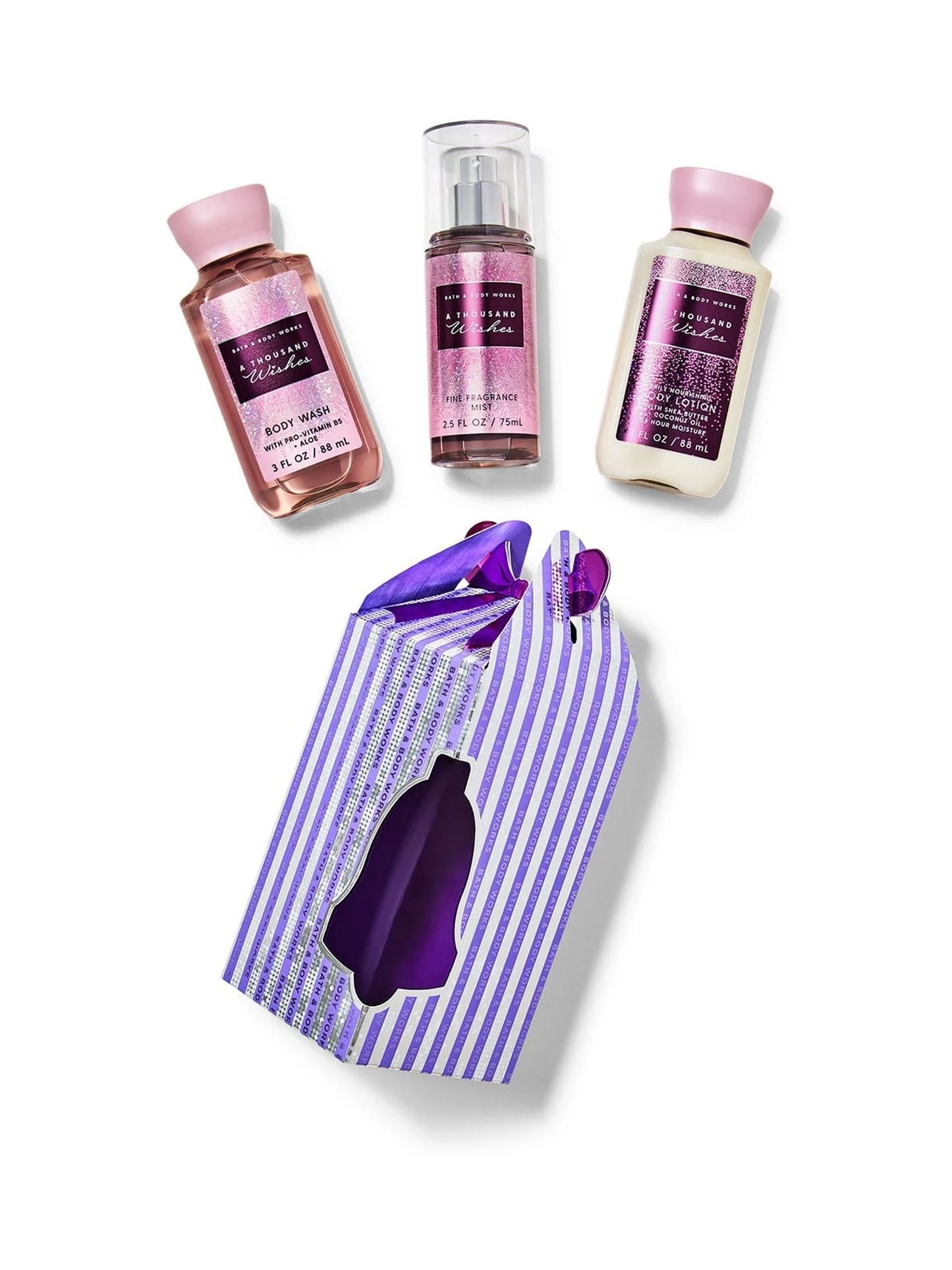 Bath & Body Works A Thousand Wishes 3-Piece Mini Gift Set