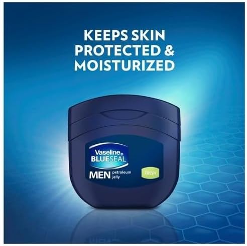Vaseline Blue Seal Petroleum Jelly Men Fresh – 250ml - Khayest