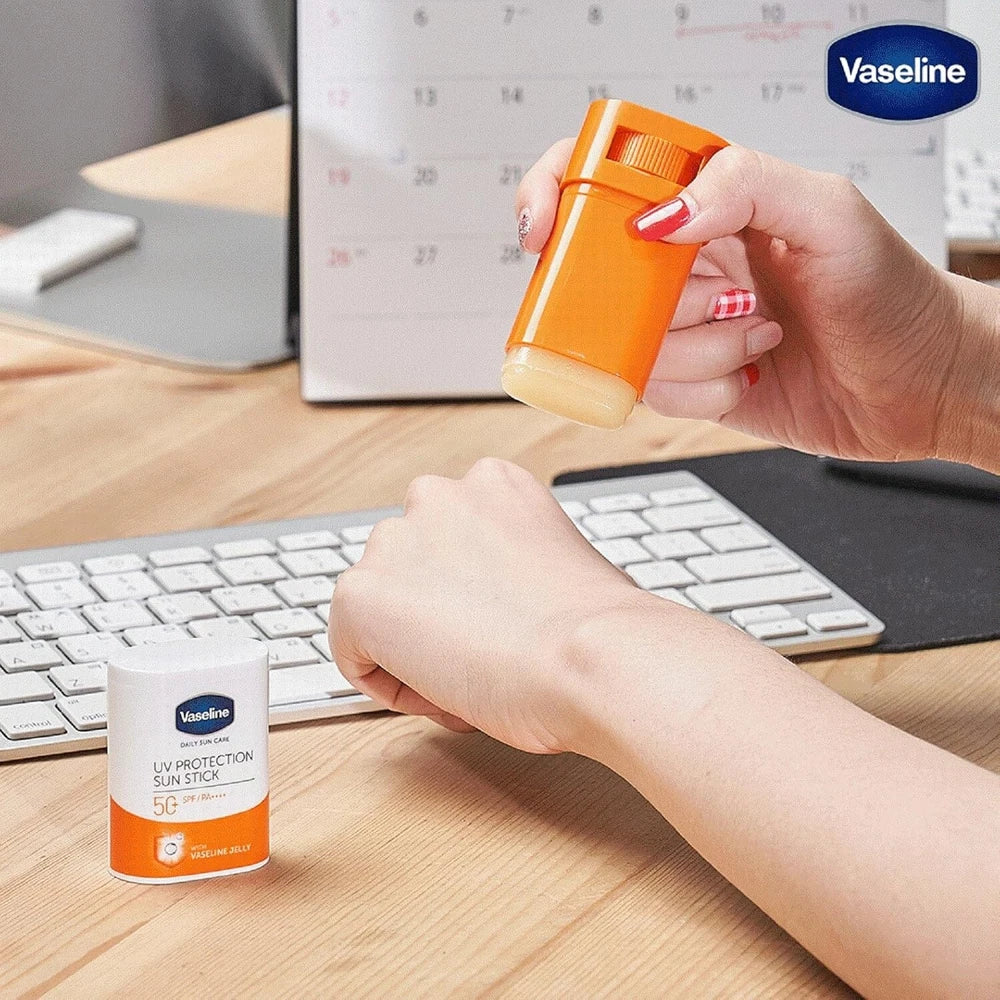 Vaseline Daily UV Protection Sun Stick with Vaseline Jelly SPF 50+/Pa++ 15g - Khayest