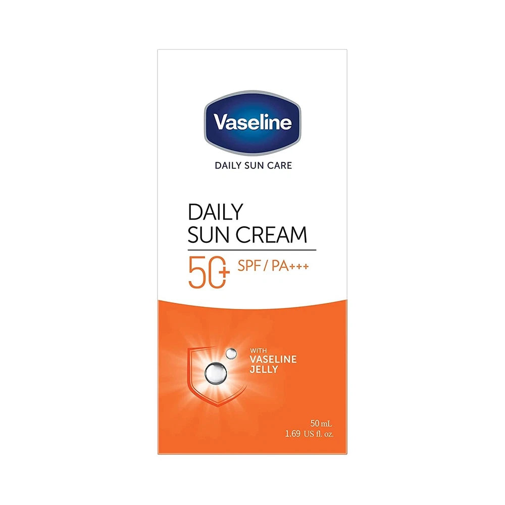 Vaseline Daily UV Protection Sun Cream with Vaseline Jelly SPF 50+/Pa++ 50 ML - Khayest