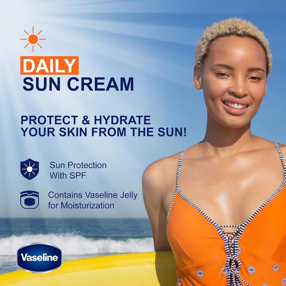 Vaseline Daily UV Protection Sun Cream with Vaseline Jelly SPF 50+/Pa++ 50 ML - Khayest