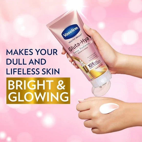 Vaseline Gluta Hya Smooth Radiance Serum Burst Lotion 200ml