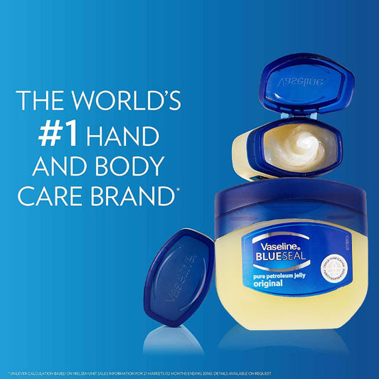 Vaseline Blueseal Pure Petroleum Jelly Original (100ml) - Khayest