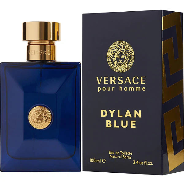 Versace Dylan Blue Eau de Toilette bottle and box