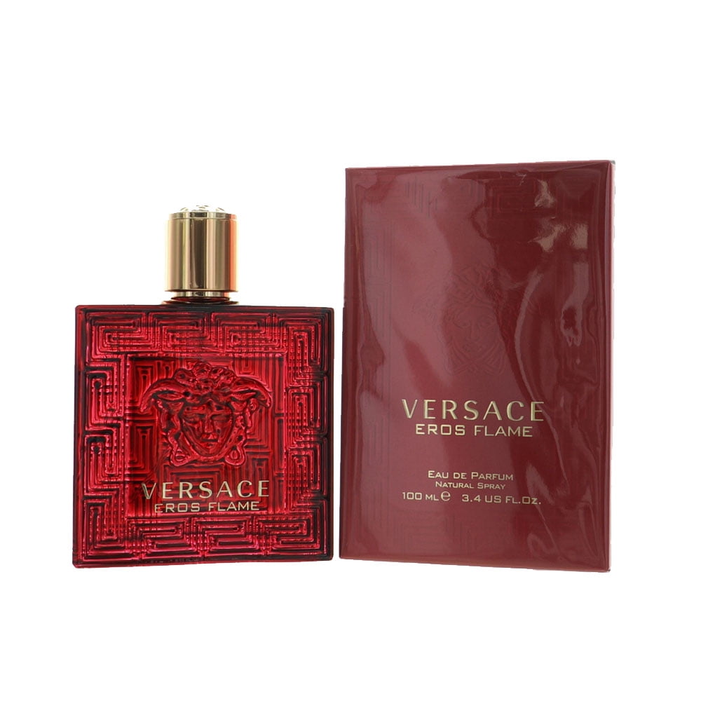 Versace Eros Flame EDP Perfume for Men 100ml box and bottle