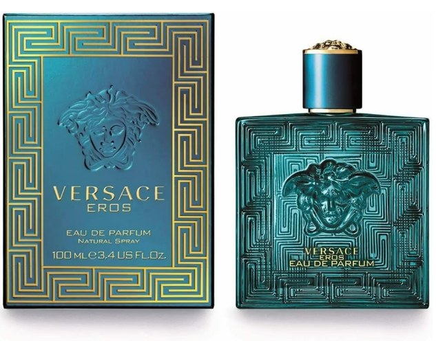 Versace Eros Parfum for Men (Natural Spray) 100 ml box and bottle