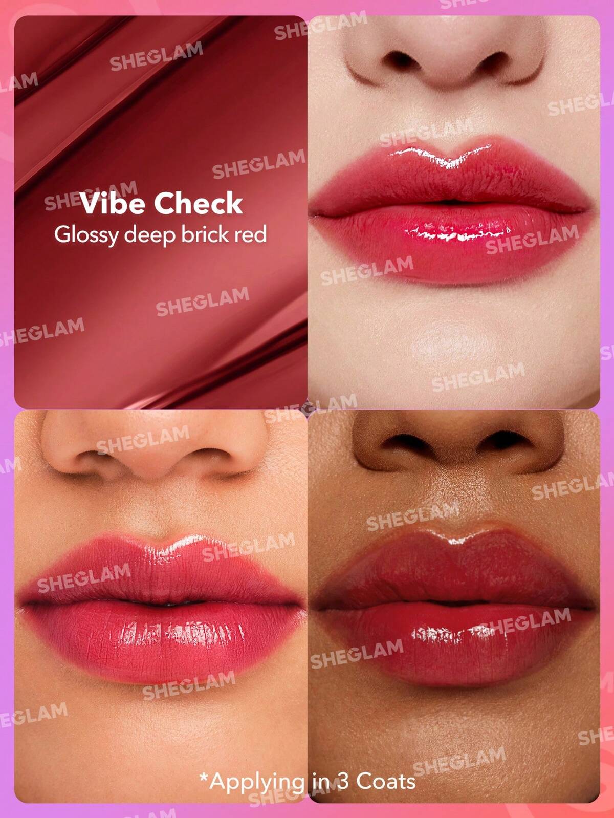 Sheglam-Mirror-Kiss-High-Shine-Lipstick-three-lips-close-up