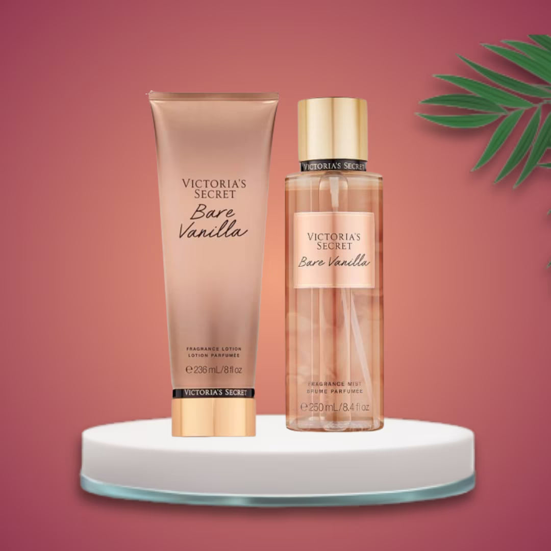 Victoria's Secret Bare Vanilla Fragrance Lotion For Women 236Ml - Khayest