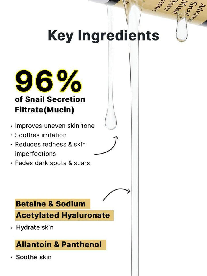 COSRX advanced Snail 96 Mucin Power Essence 100ml Face Serum - Khayest