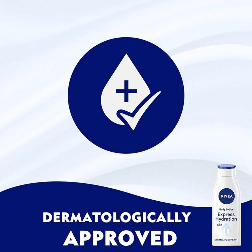 Nivea Body Lotion Express Hydration 48H 5 in 1 200ml - Khayest