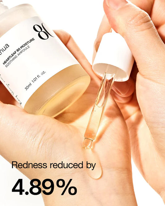 Anua Heartleaf 80 Moisture Soothing Ampoule 80% 30ml - Khayest