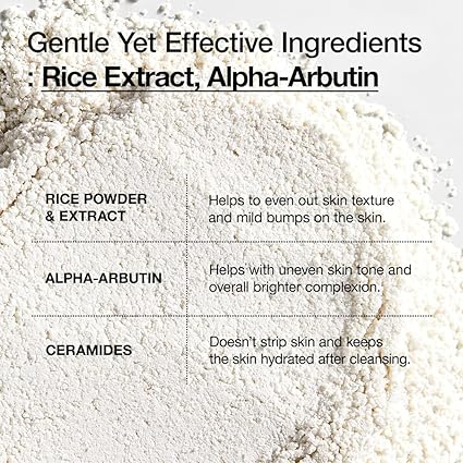 ANUA Rice + Ceramide Brightening Cleansing Powder 40g - Khayest