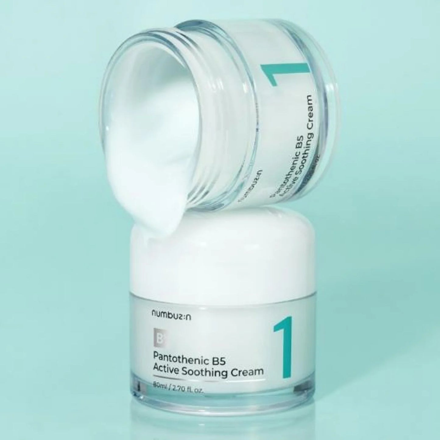 Numbuzin No.1 Pantothenic B5 Active Soothing Cream 80ml - Khayest