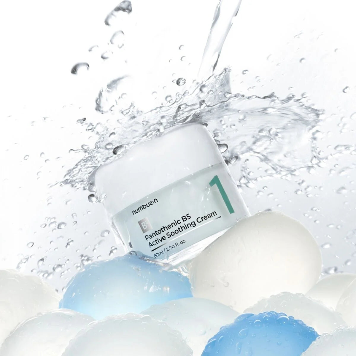 Numbuzin No.1 Pantothenic B5 Active Soothing Cream 80ml - Khayest