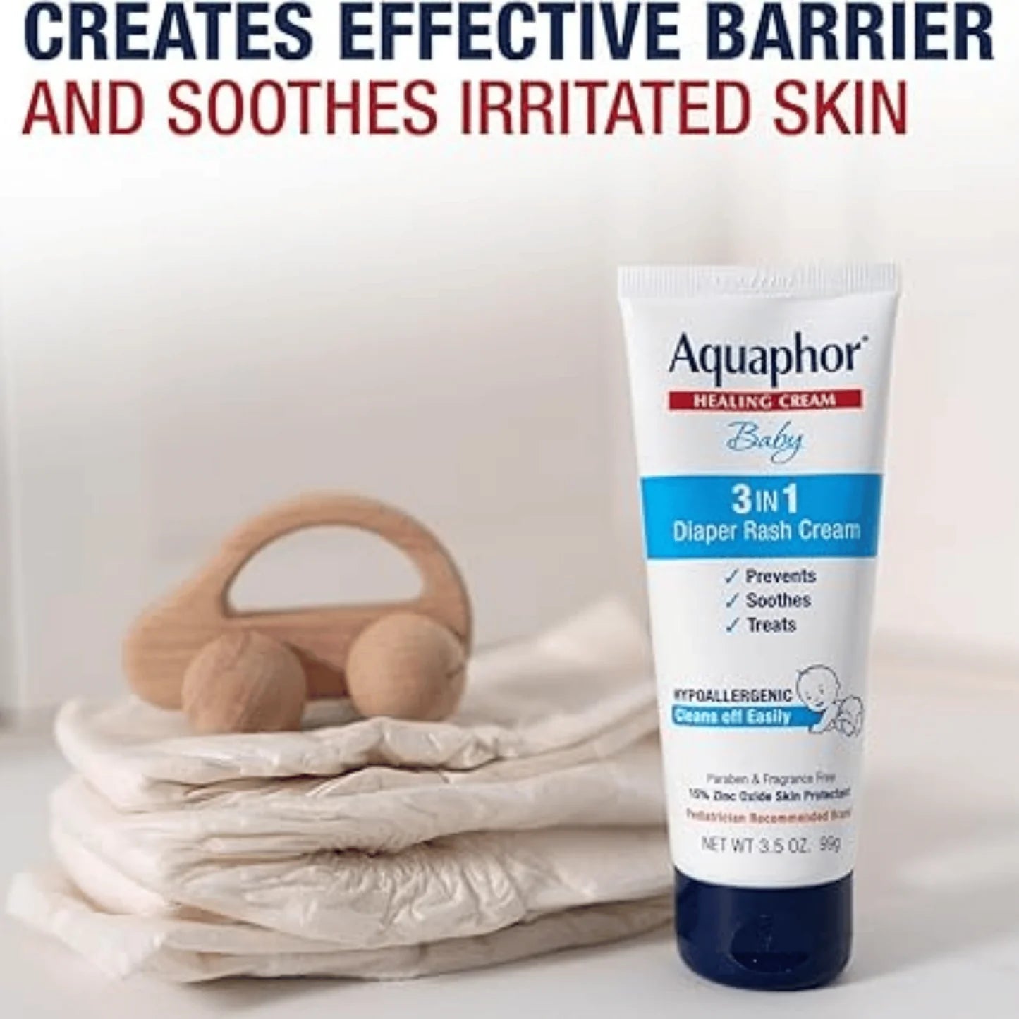 Aquaphor Healing Cream Baby 3in1 Diaper Rash Cream - Khayest