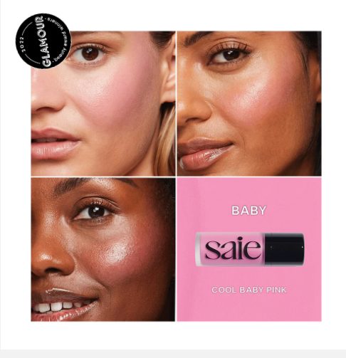 SAIE Blendable Liquid Cheek Dew Blush - Khayest