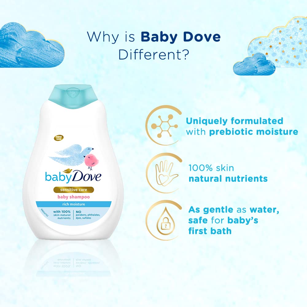 Baby Dove Rich Moisture Shampoo 400ml - Khayest