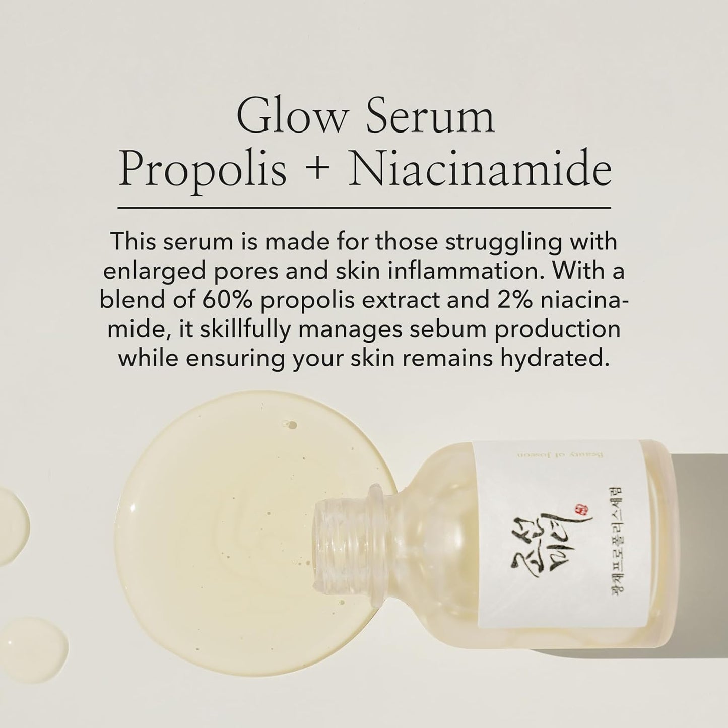 Beauty of Joseon Glow Face Serum Propolis plus Niacinamide 30ml - Khayest