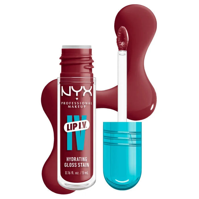NYX Lip I.V. Hydrating Lip Gloss Stain - Khayest