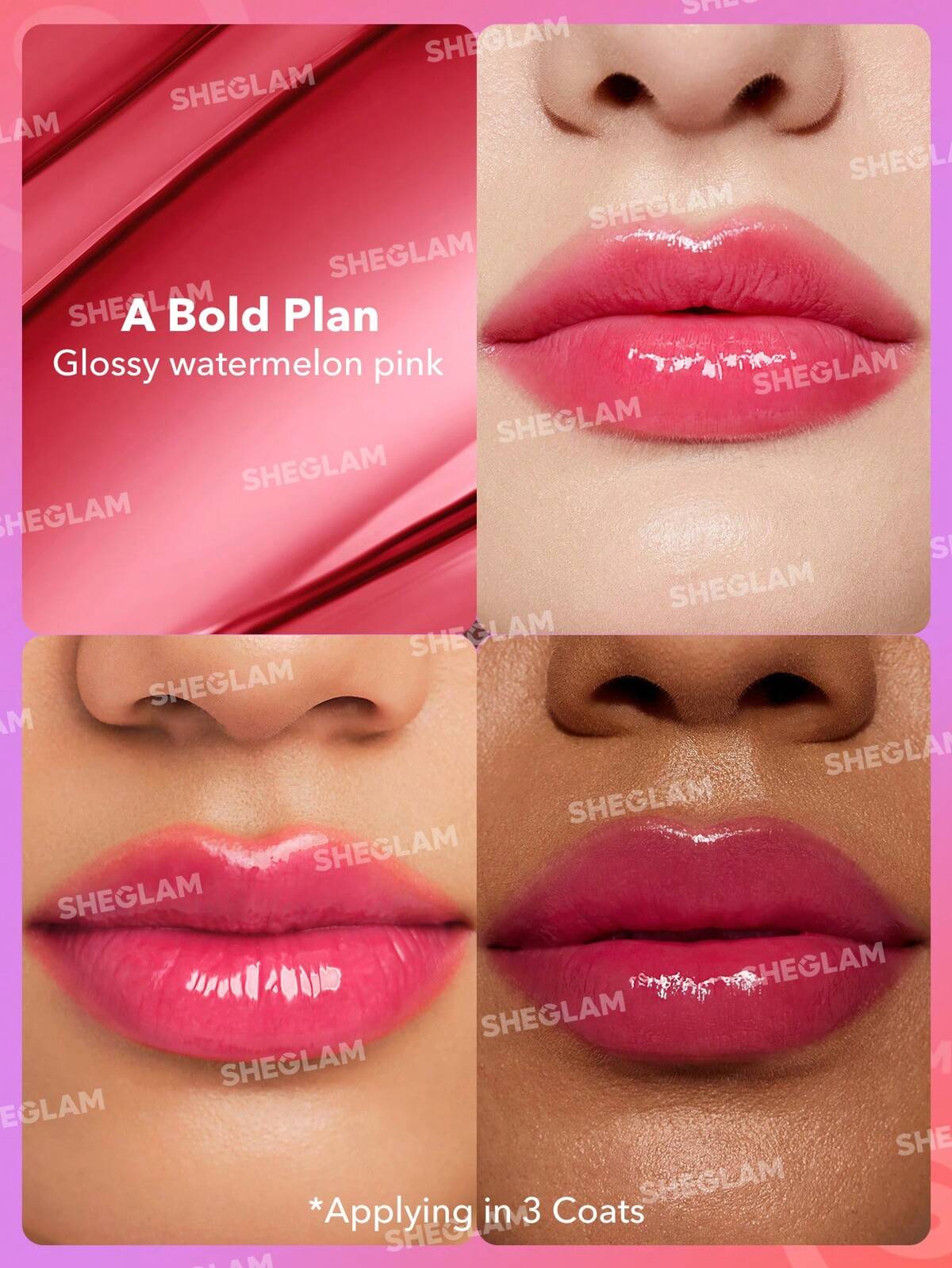 Sheglam-Mirror-Kiss-High-Shine-Lipstick-three-lips-close-up