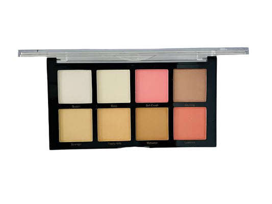 Bottanacs 8 Colors Highlighter Palette - Khayest